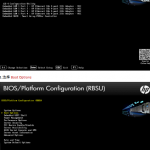 惠普Hp DL380 GEN9 UEFI模式安装2008 r2中文教程_服务器教程