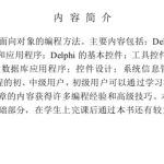 delphi程序设计_操作系统教程